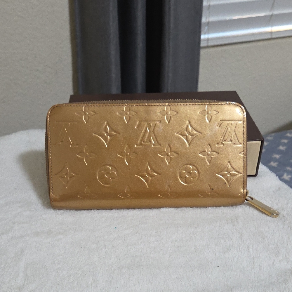 Louis Vuitton Tan Leather Card Holder